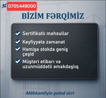 demir uqolnik qiymeti: Profil, Polad, Kredit yoxdur — 6