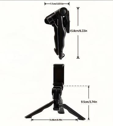 Elektronika: Universal telefon üçün 2‑in‑1 tripod və handheld tutacağı: - — 8