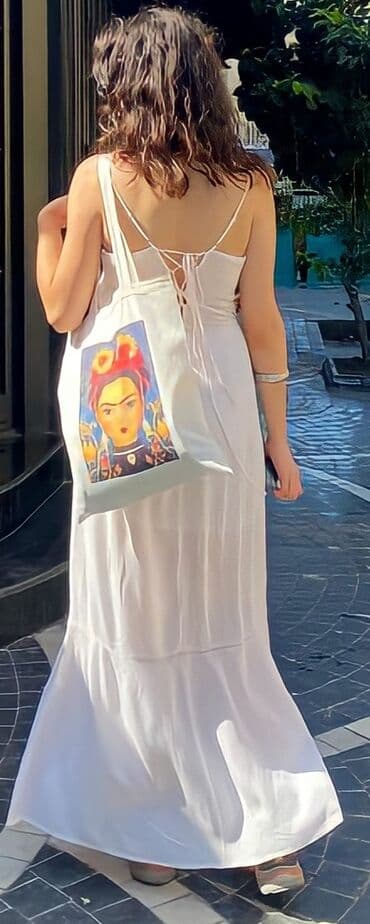 ağ qadın ətəkləri: Sarafanlar — 4