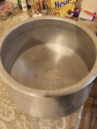 Çaydanlar və qəhvədanlar: Qazan, rəng - Gümüşü, Alüminium — 2