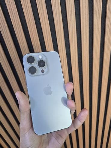 iphone 11 pro duos: IPhone 15 Pro, 128 GB, Gümüşü, Face ID — 1