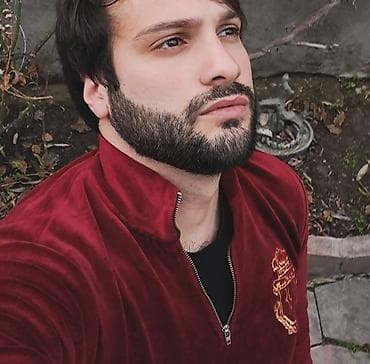 qizi: Məhsul: Kişi velur sviter/üst geyim - Rəng: Bordo (tünd qırmızı) - — 1