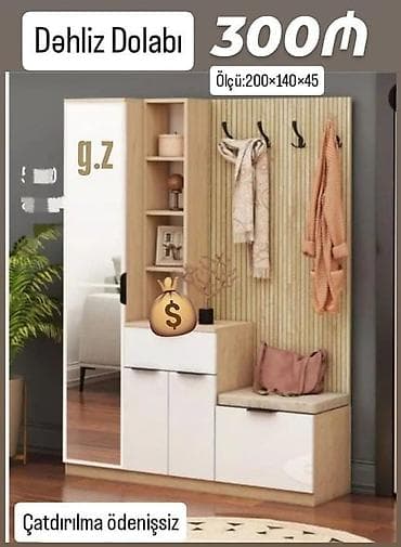 Açılan, Düz dolab, Dəhliz dolabı