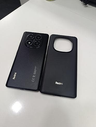 telofonlar: Redmi Note 14 Pro, 256 GB, rəng - Qara, Barmaq izi — 1