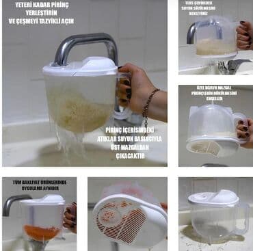 süzgəc: Süzgecli qab — 1