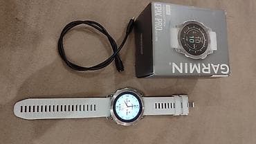 smart telecom: İşlənmiş, Smart saat, Garmin, Suya davamlı, rəng - Ağ — 4