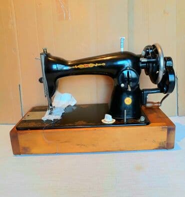 dikiş: Əl tikiş maşını satılır.Az işləmiş.Yaxşı vəziyatdədir.Çamadanda,xırda — 3