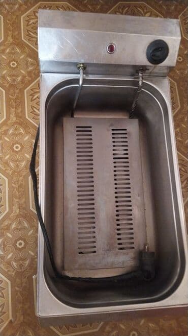 льдогенератор купить в баку: Paslanmaz poladdan hazırlanmış bu elektrikli fritöz, müxtəlif — 2