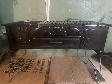 manqal barbeku: Metal manqal/gril – kömürlə işləyən, stolüstü tip. Xüsusiyyətlər: - — 3