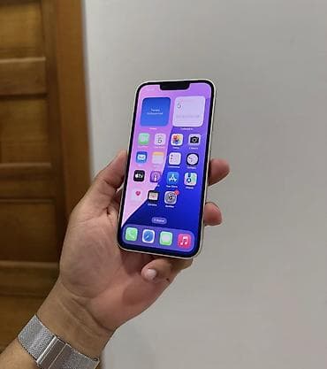 iphone wp: IPhone 13, 128 GB, Ağ, Zəmanət, Simsiz şarj, Face ID — 4