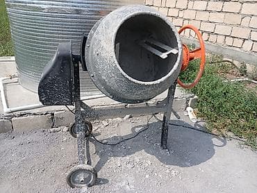 Beton mikseri 200l. Qüsur və zədələri yoxdur, tikinti və təmir işləri — 1