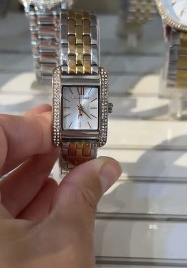 orginal saat: Qol saatı, Michael Kors, rəng - Gümüşü — 2