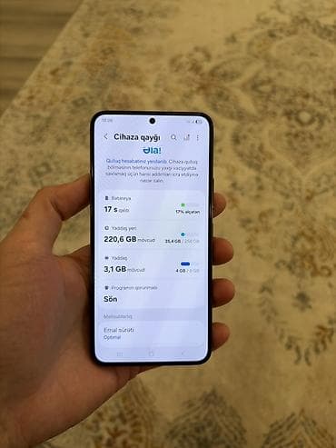 Samsung Galaxy S22 5G, 256 GB, rəng - Qara