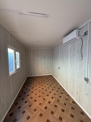 vaqonlarin satisi: Metal konteynerdən çevrilmiş hazır modul otaq/ofis. Xüsusiyyətlər: - — 7
