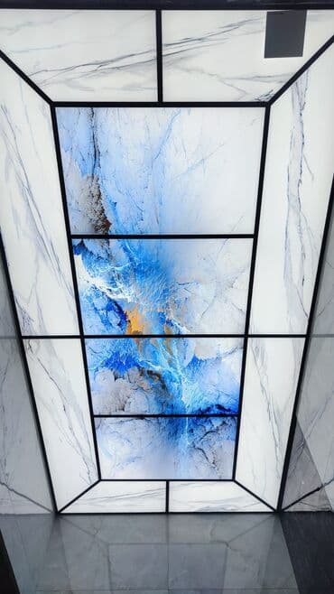 Asma tavanlar: Asma tavan, Odadavamlı, Pulsuz çatdırılma, Ödənişli quraşdırma, Zəmanətli — 4