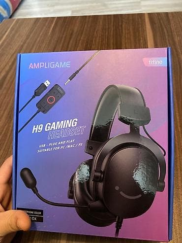 piyaner kalonka: FIFINE AmpliGame H9 Gaming Headset Komplekt: - H9 qulaqlıq - İnteqrə — 1