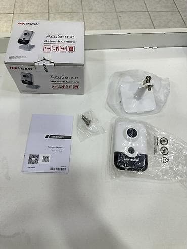 ev modemi: Hikvision AcuSense EXIR Fixed Cube Şəbəkə Kamerası Model — 1