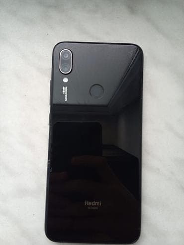 Redmi Note 7, 64 GB, rəng - Qara, Barmaq izi