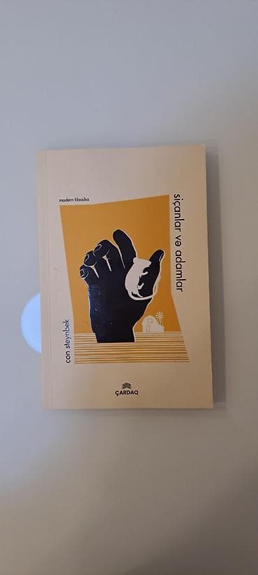 Məhsul: Kitab – “Siçanlar və Adamlar” (Con Steynbek) Nəşriyyat: Çardağ