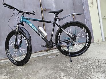 velesiped sumqayit: Velostrim markalı dağ velosipedi. Dizaynı qara-göy rəng — 5