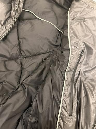 Üst geyimi: Gümüş-boz rəngli şişmə qadın üst geyimi (qışlıq jaket) - Parlaq — 3