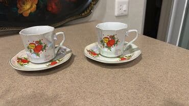 kofe qabı: 6 dənə kofe fıncanı — 1