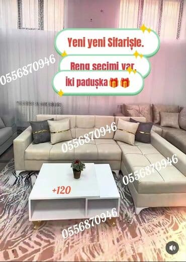 Künc divan, Qonaq otağı üçün, Parça, Bazalı, Açılan, Kitab