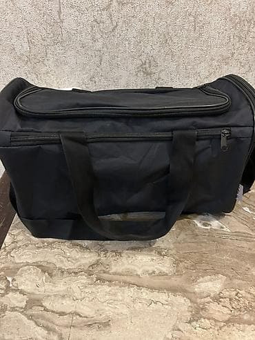 Qara idman/səyahət çantası İstifade olunmayıb, trendyoldan alınıb