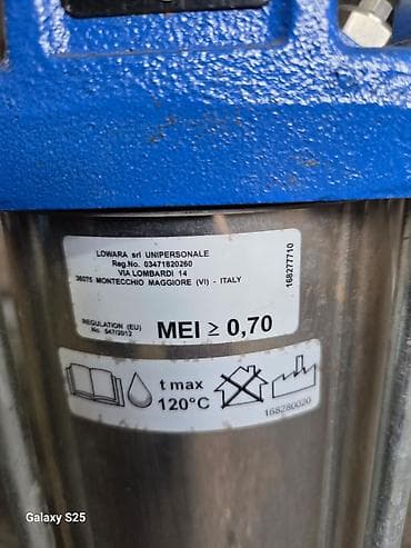 su ceni 2 ton: 🔵 Lowara 3SV16F015T/D – İtaliya istehsalı nasos | İdeal vəziyyət — 3