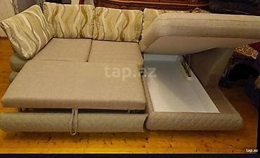 İşlənmiş, Künc divan, Divan, Bazalı, Açılan — 1