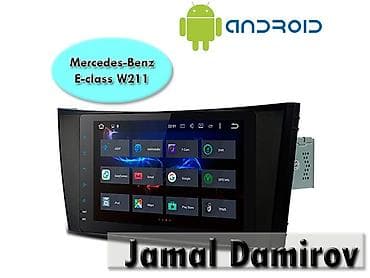 Mercedes Benz E-class W211 üçün Android DVD-monitor. Android