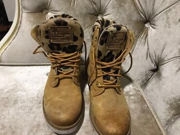 винтажные мужские ботинки: Натуральная кожа — 4