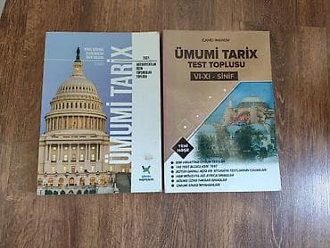Tarix üzrə kitab dəsti Paket tərkibi: - Ümumi Tarix – abituriyentlər