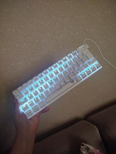 apple magic mouse: Klavyautra blueforce runner red switch 16ferqli animasiya 7rəng — 3