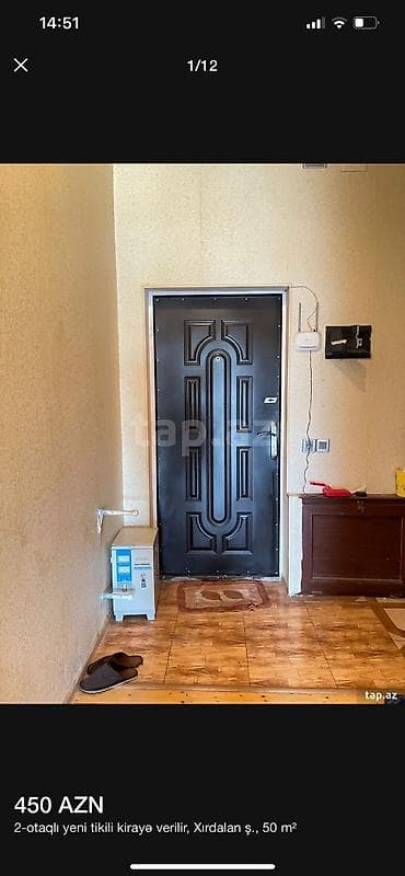 Kirayə mənzillər: Xırdalanda AAAF park 7 mertebelı bınanın 7 mertebesı 2 otaqlı her bır — 1