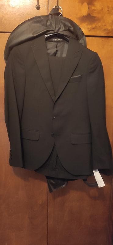 Костюмы: Süvari kişi kostyum dəsti – Slim Fit, düz model ünvan Xalqlar dostluğu — 5