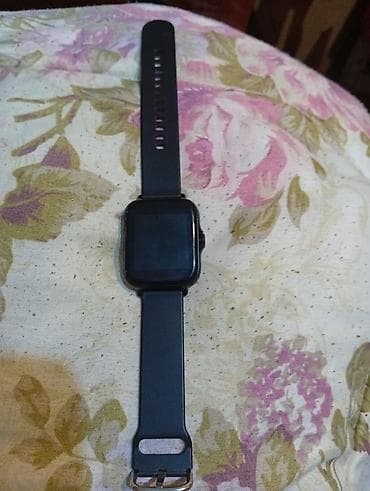 Yeni, Smart saat, Sensor ekran, rəng - Qara
