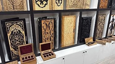 Спортивные игры: Əl işı ilə hazırlanmış taxta nərd taxtaları - Material: keyfiyyətli — 5