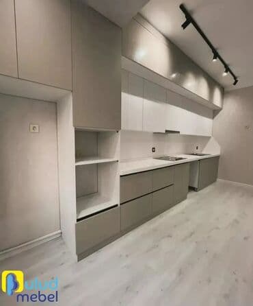 mdf metbex mebelleri: Sifarişlə mətbəx dəsti, Özü çəkən petlələr, Şüşə, Kredit var, Pulsuz çatdırılma — 1