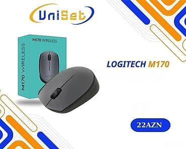 komputer aksesuarlari: Wireless maus "Logıtech M170" Şəhər: Bakı Malın tipi: Klaviaturalar — 1