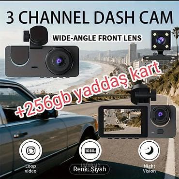 ssd 256: 🎥2kameralı(salan +ön) typce adeptor=20azn.📽️ 🎥2kamerali — 1