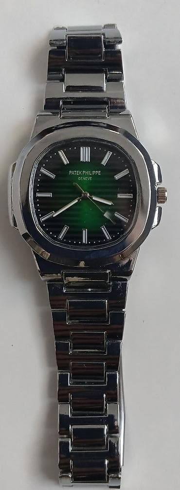 irsad saatlar: Yeni, Qol saatı, Patek Phillipe, rəng - Gümüşü — 1