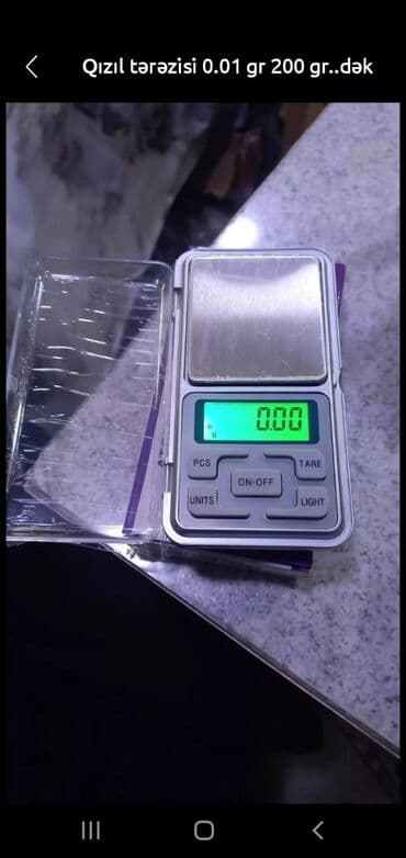 лазерный уровень купить в баку: Qızıl tərəzisi 0.01 gr 200 gr. dək (Gence) — 1
