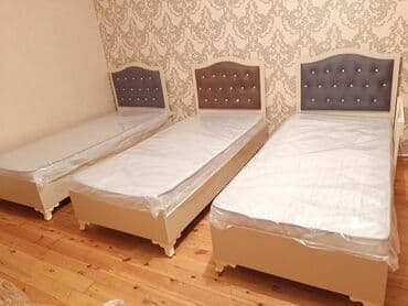 demir kravat: Yeni, Təknəfərlik çarpayı, Bazalı, Matras ilə, Siyirməsiz, Azərbaycan — 1