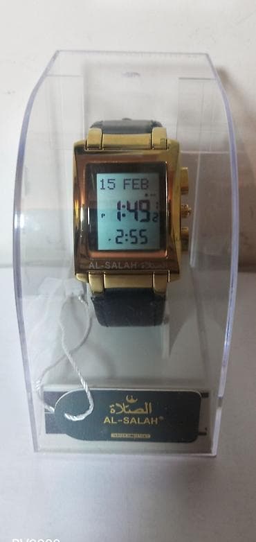 agilli saatlar: Yeni, Qol saatı, Alfajr, rəng - Qızılı — 2