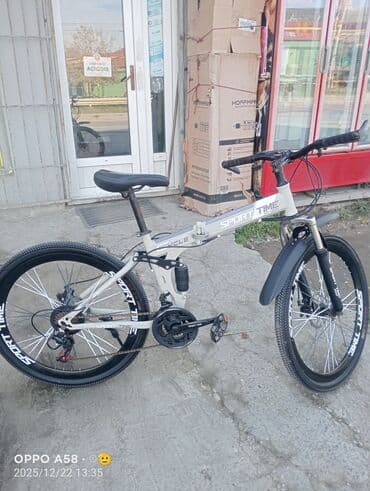 velosiped kamerasi: Sport Time qatlanan dağ velosipedi - Çərçivə: qatlanan, yüngül — 5