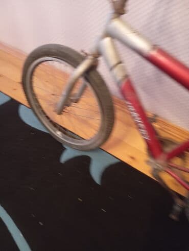 запчасти велосипедов: Uşaq velosipedi – BMX üslubunda, kiçik ölçülü - Rəng: qırmızı/gümüşü — 3