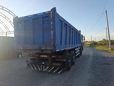 ford transit 2000: Şacman (Shacman) 8x4 ağırtonnajlı samosval - Gövdə: mavi, yüksək — 5