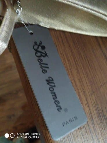 Eynəklər: Клатч женский Франция из золотой парчи с аксессуарами из камней — 15