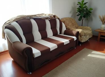 kunc divan modelleri 2019: İşlənmiş, Divan, 2 kreslo, Bazalı, Açılan — 3